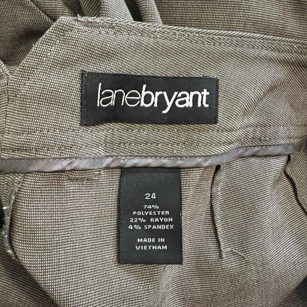 Lane Bryant Elbow-Length Suit Set | Taupe - Picture 16 of 16